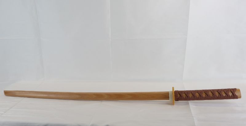 Photo 1 of WOODEN PRACTICE SWORD WITH CARRY CASE NEW 