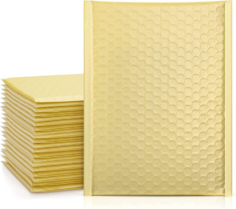 Photo 1 of Metronic 6x10" 26 Pack GOLD Bubble Mailers,  Bubble Mailers, Self-Seal Shipping Bags, Padded Envelopes, Bubble Polymailers for Shipping, Mailing, Packaging for Small Business, Bulk