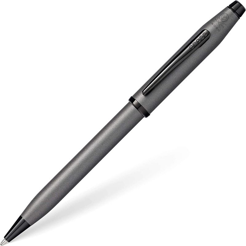 Photo 1 of Cross Century II Translucent GUNMETAL GRAY Lacquer Ballpoint Pen