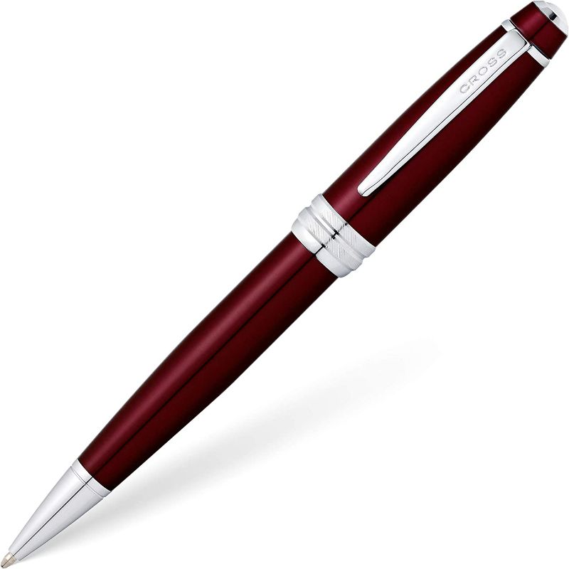 Photo 1 of Cross Bailey Refillable Ballpoint Pen, Medium Ballpen, Includes Premium Gift Box - Red Lacquer