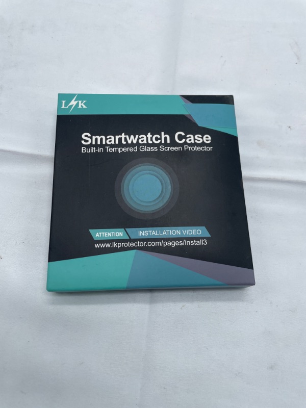 Photo 2 of 3 pack smartwatch case blue tempered glass screen protector 