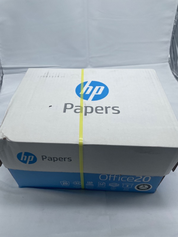 Photo 2 of HP Printer Paper | 8.5 x 11 Paper | Office 20 lb | 3 Ream Case - 1500 Sheets | 92 Bright | Made in USA - FSC Certified | 112090C