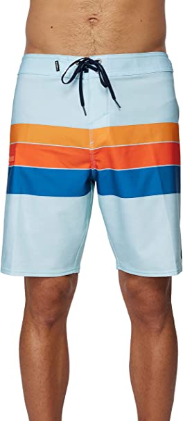 Photo 1 of O'NEILL Men's Water Resistant Hyper freak Stretch Swim Boardshorts, 19 in Outseam