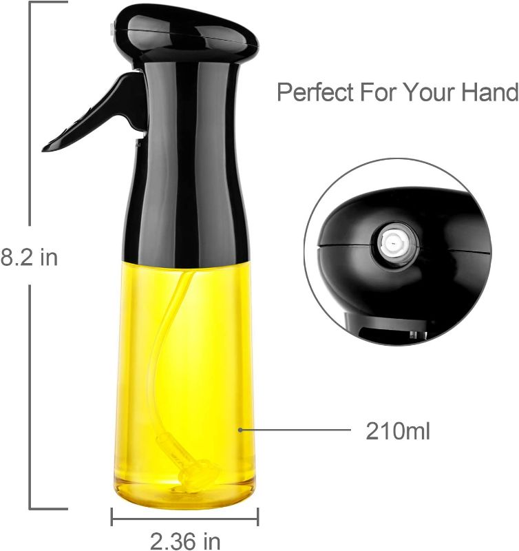 Photo 2 of COLOR UNKNOWN SweeHo Oil Sprayer for Cooking, Food Grade Olive Oil Sprayer , 210ml Oil Mister, Premium Oil Bottle, Widely Used for Air Fryer, BBQ, Baking, Salad