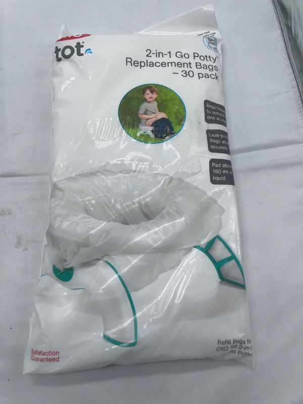 Photo 2 of OXO Tot 2-in-1 Go Potty Refill Bags - 30 Pack