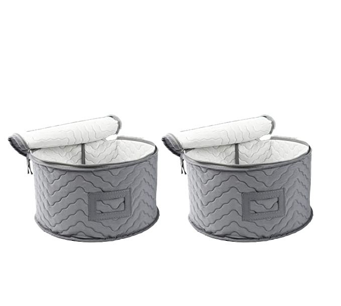 Photo 1 of 2 DISHWARE STORAGE CONTAINERS SIZE 8 AND 10 INCH NEW $19.98