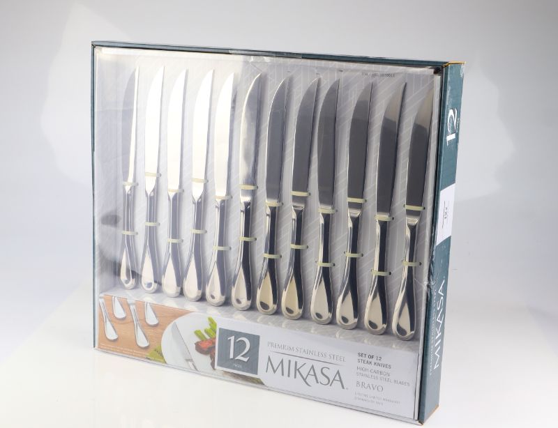 Photo 1 of 12 SET MIKASA PREMIUM STAINLESS STEEL KNIFES NEW $ 35.99