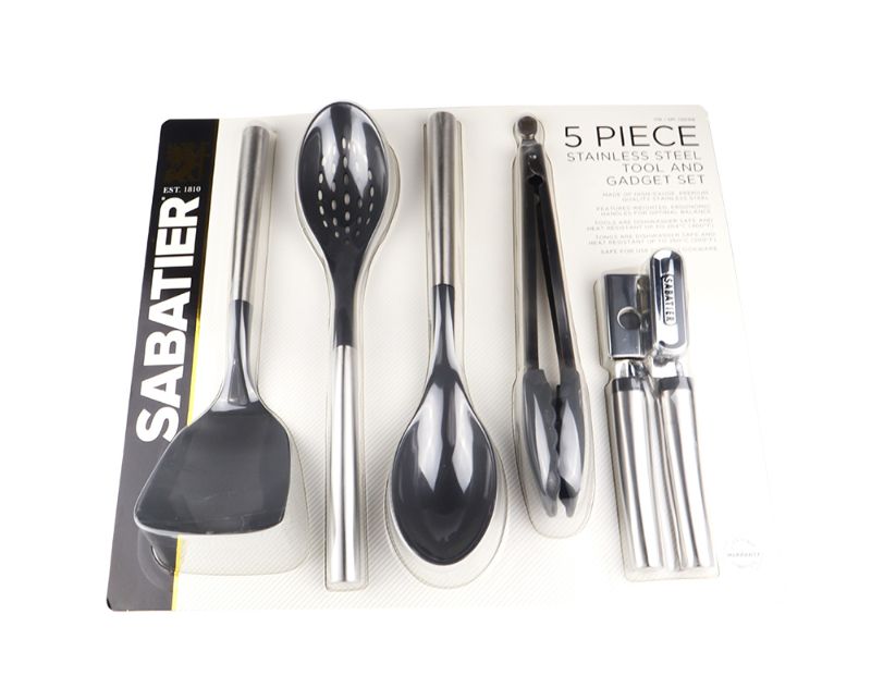 Photo 1 of 5 PIECE STAINLESS STEEL KITCHEN SET NEW $39.99
