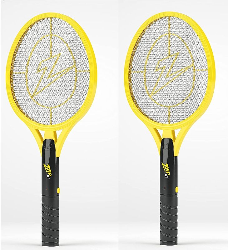 Photo 2 of 2 PACK ZAP IT RACKETS SIZE LARGE 4000 VOLT RECHARGEABLE LITHIUM BATTERY NEW $36.99