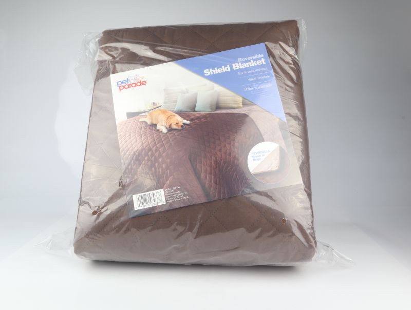 Photo 2 of REVERSIBLE SHIELD BLANKET WATER RESISTANT AND SNAG RESISTANT NEW $35