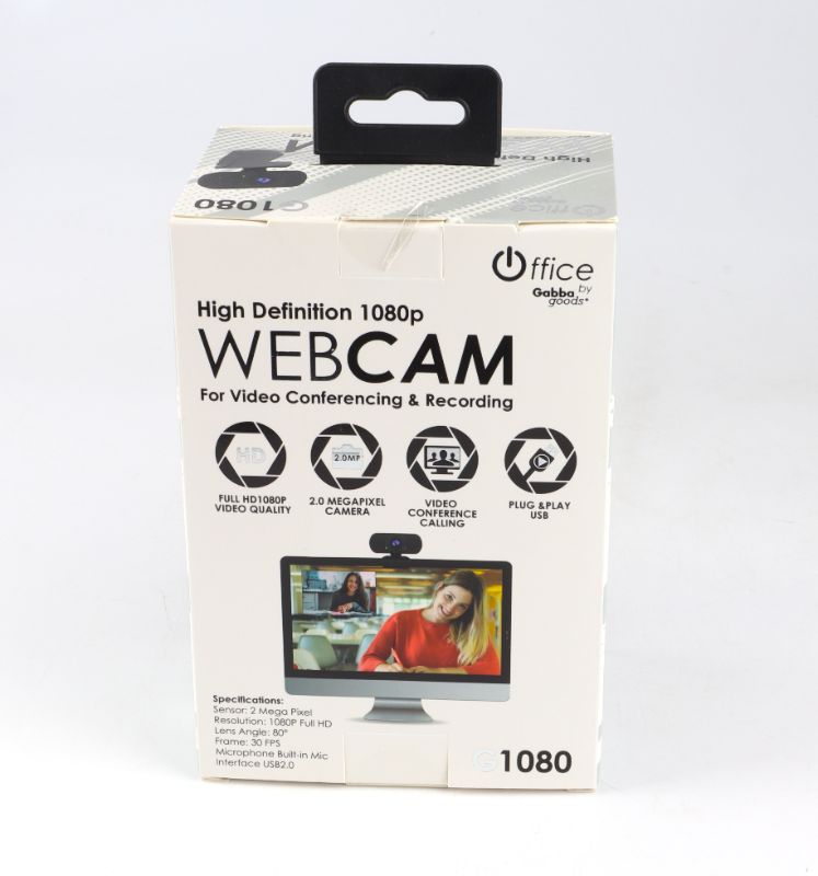 Photo 2 of 1080 HD WEBCAM CONNECTS TO ANY COMPUTER BUILT IN MICROPHONE DIRECT USB 2.0 MEGA PIXEL NEW $ 59.99
