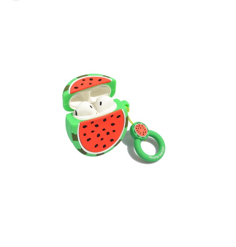 Photo 1 of  SILICON WATERMELON AIRPOD CASE FOR PROS 1 AND 2 NEW $ 19.99