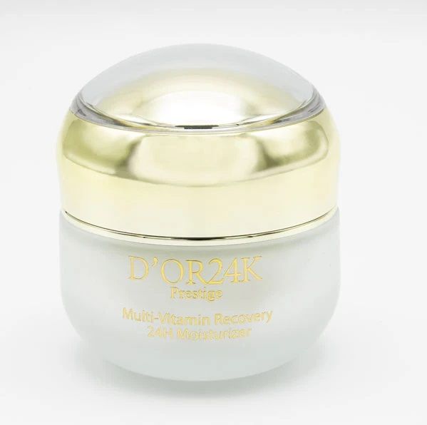 Photo 1 of 24K MULTIVITAMIN RECOVERY 24H MOISTURIZER AMPLIFIES SKIN NATURAL COLLAGEN PRODUCTION TO APPEAR YOUNGER AND HEALTHIER THE GOLD WORKS IN CONJUNCTION WITH GREEN TEA PROTECTING YOUR SKIN FROM SUN DAMAGE REDUCING INFLAMMATION AND BUILD COLLAGEN NEW IN BOX $495