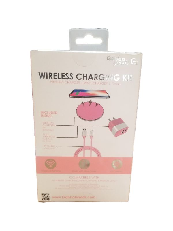 Photo 3 of 3 IN 1 WIRELESS CHARGING KIT 1 WIRELESS CHARGER 1 WALL BLOCK AND 1 4FT CABLE NEW $32.45