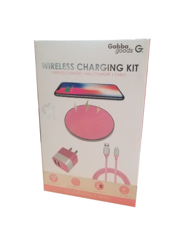 Photo 2 of 3 IN 1 WIRELESS CHARGING KIT 1 WIRELESS CHARGER 1 WALL BLOCK AND 1 4FT CABLE NEW $32.45