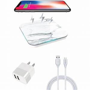 Photo 1 of MARBLE CHARGER QI WIRELESS CHARGING PAD 4FT MICRO USB 2.1 DUAL WALL PORT NEW $79.99
