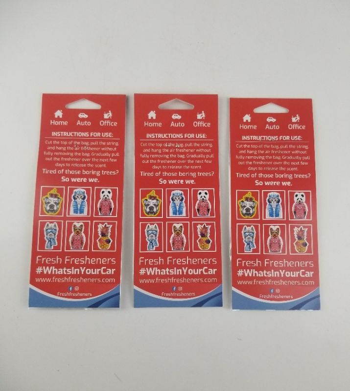 Photo 2 of 3 PACK AIR FRESHENERS DOG WORLD NEW 