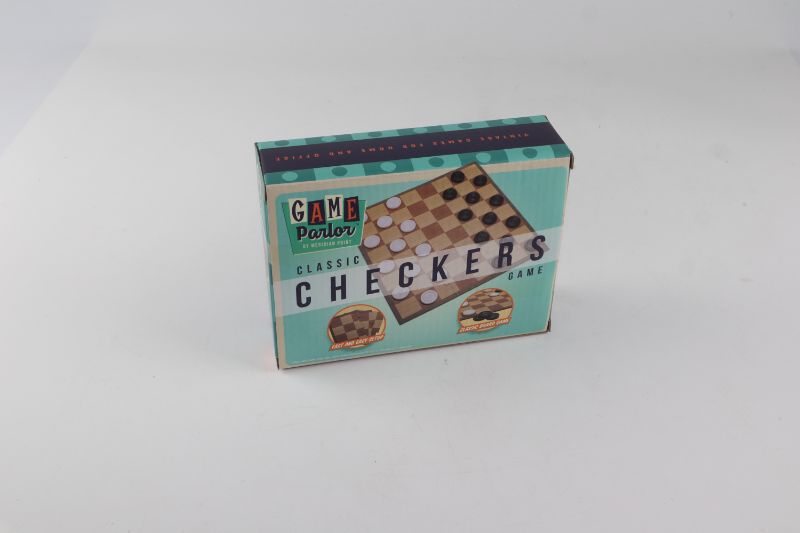 Photo 2 of  TRAVEL CHECKERS BOARD GAME SET 
NEW

