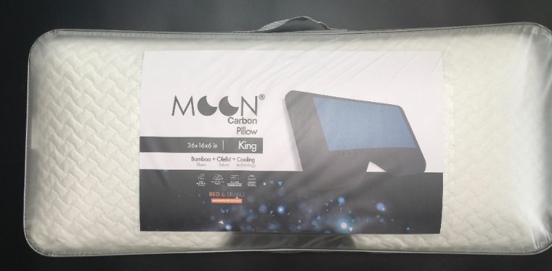 Photo 3 of MOON CARBON PILLOW KING BAMBOO OLEFIN COOLING TECHNOLOGY EXTRA FIRM SUPPORT ANTIBACTERIAL HYPOALLERGENIC SHOULDER CUTOUT ADDED COMFORT NEW 

195.95
