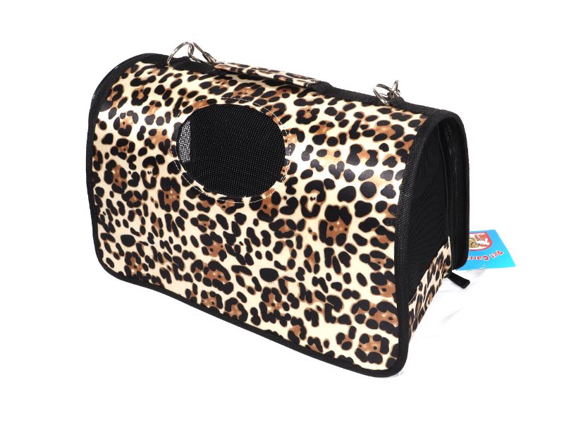 Photo 1 of LEOPARD PRINT FOLDABLE PET CARRIER
NEW $19.99
