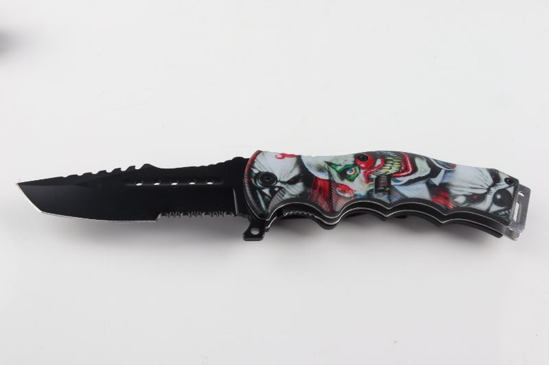 Photo 1 of JOKER THE CLOWN POCKET NIFE NEW