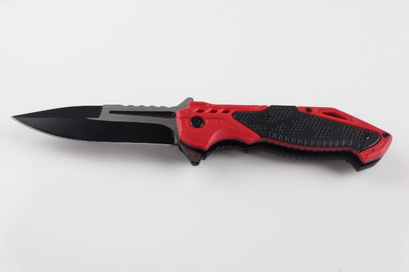 Photo 2 of RED AND BLACK POCKET KNIFE NEW 