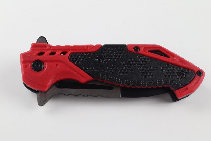 Photo 1 of RED AND BLACK POCKET KNIFE NEW 