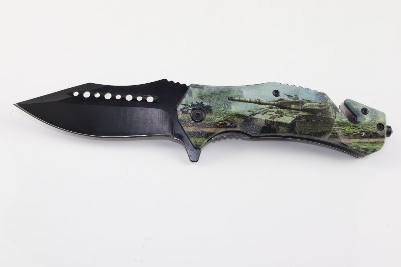 Photo 2 of MILITARY TANK POCKET KNIFE NEW 