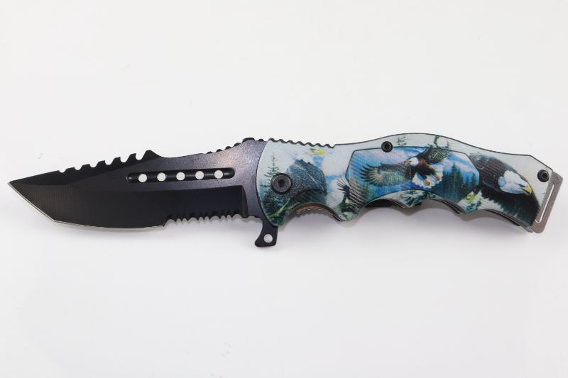 Photo 1 of EAGLES AND NATURE POCKET KNIFE NEW