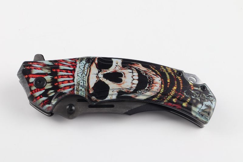 Photo 2 of NATIVE SKELETON POCKET KNIFE NEW