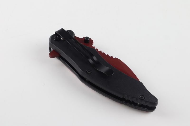 Photo 2 of MECHANICAL SKULL RED POCKET KNIFE NEW