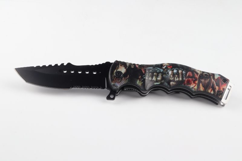 Photo 1 of GAME OVER REAPER POCKET KNIFE NEW