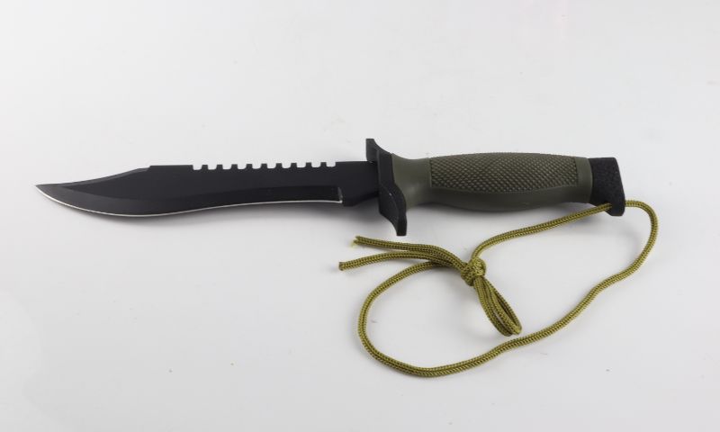 Photo 1 of TACTICAL SURVIVAL ARMY KNIFE NEW 