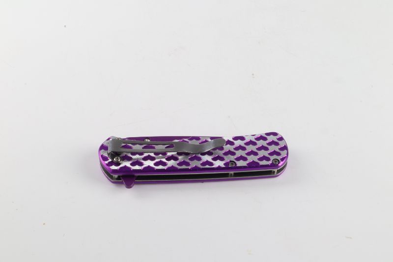 Photo 3 of PURPLE HEARTS POCKET KNIFE NEW 