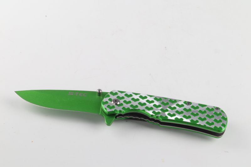 Photo 1 of GREEN HEARTS POCKET KNIFE NEW 