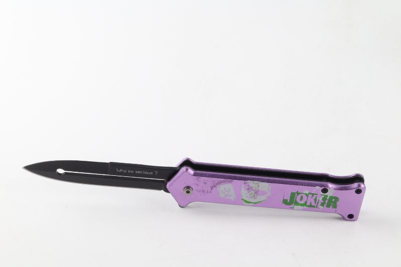 Photo 1 of JOKER PURPLE POCKET KNIFE NEW 