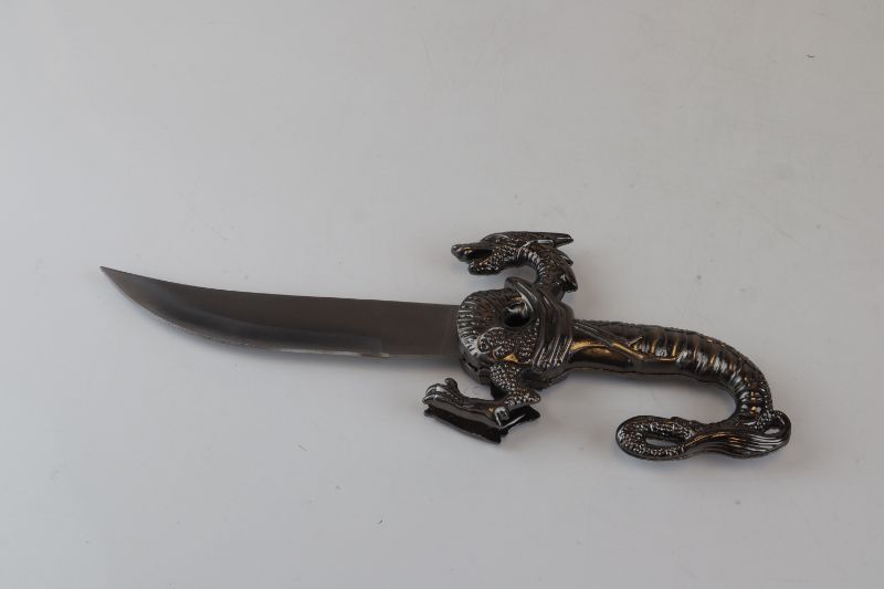 Photo 1 of STAINLESS STEEL 10 INCH DRAGON DAGGER USABLE NEW