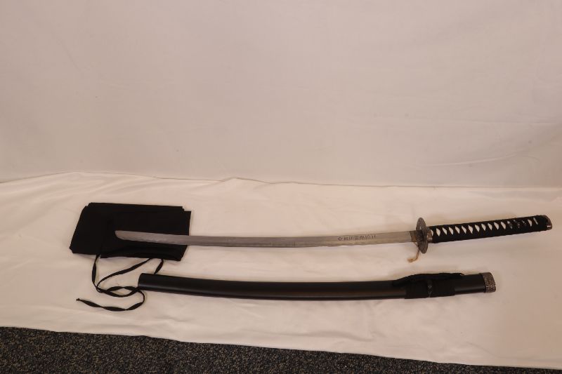 Photo 1 of  KATANA SWORD WITH 41 INCHES LONG WITH SOFT CASE NEW 