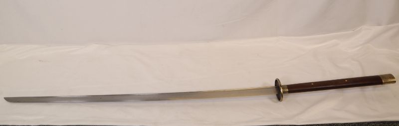 Photo 1 of ZHANMADAO SINGLE BLADED ANTI CAVALRY SWORD WITH BOX NEW 


