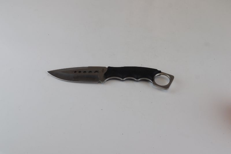 Photo 1 of BLACK AND SILVER KNIFE WTH CLIP CASE NEW 