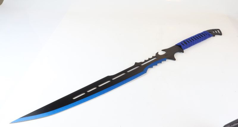 Photo 1 of 27 INCH BLUE SWORD WITH CARRY CASE NEW 