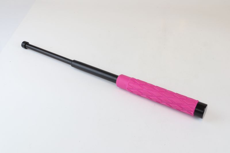 Photo 1 of PINK EXTENDABLE SELF-DEFENSE BATON SMALL NEW