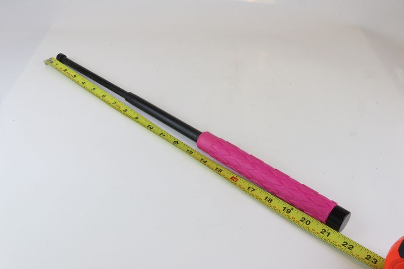 Photo 2 of PINK EXTENDABLE SELF-DEFENSE BATON LARGE NEW