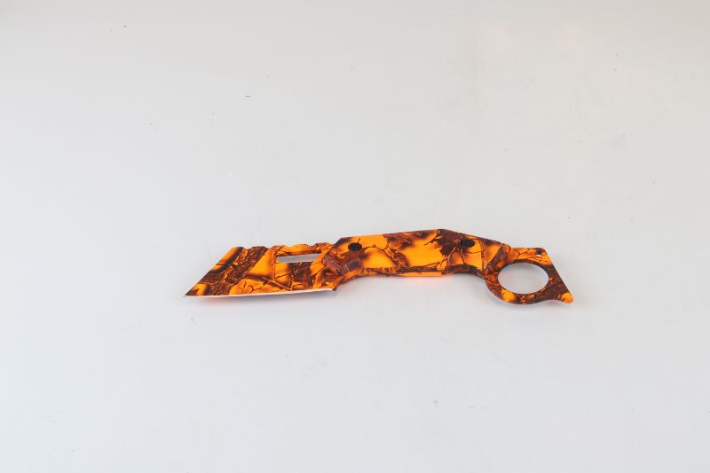 Photo 1 of ORANGE TREE CAMO HUNTING KNIFE 8 INCHES NEW 