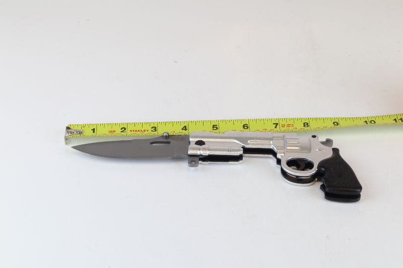 Photo 3 of MINI GUN STYLE KNIFE WITH CARRY CASE NEW 