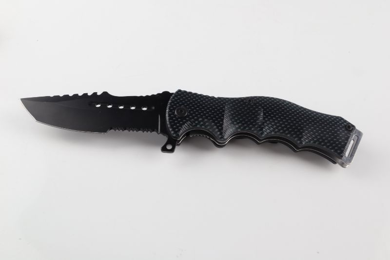 Photo 1 of DOTTED PLAIN BLACK KNIFE NEW