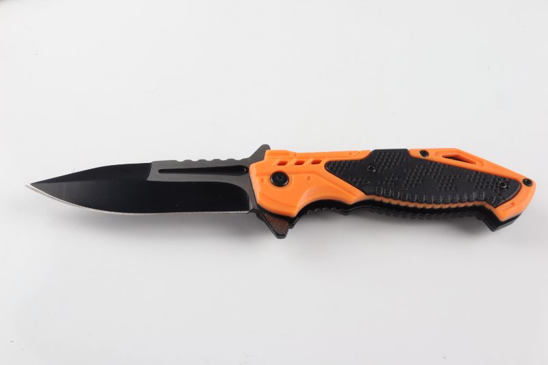 Photo 1 of ORANGE AND BLACK POCKET KNIFE NEW 