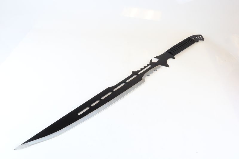 Photo 1 of SILVER AND BLACK SWORD WITH SOFT CASE COVER NEW 