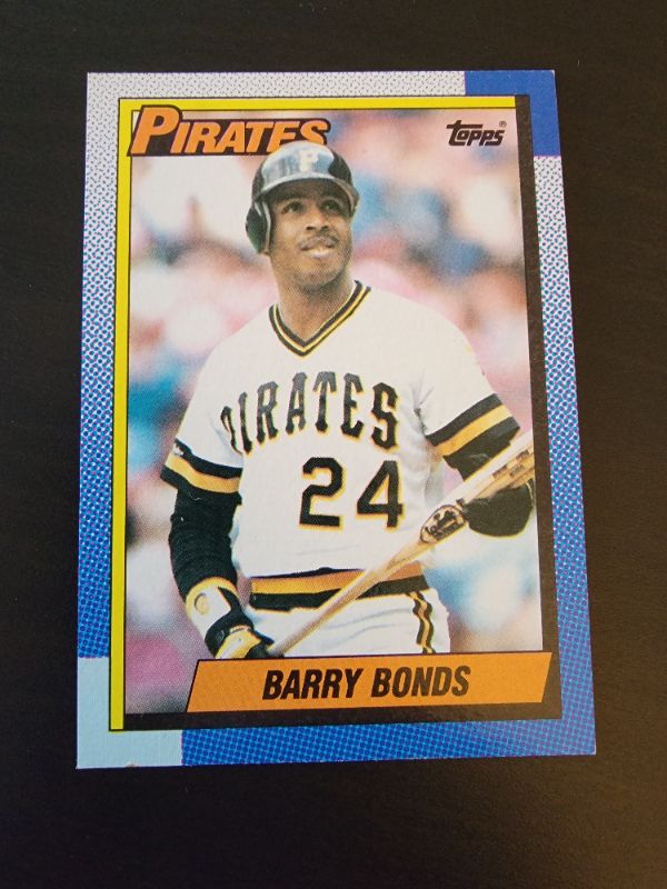 Photo 1 of 1990 TOPPS BARRY BONDS EXCELLENT CONDITION 