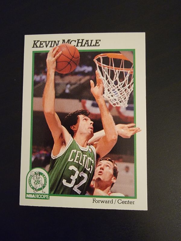 Photo 1 of 1991 KEVIN MCHALE NBA HOOPS CARD EXCELLENT CONDITION 